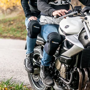 Asesso Classic motoros térdvédő - fekete - több méretben