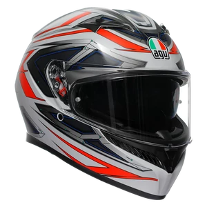 AGV K3 Space - matt fehér/piros - XS