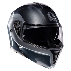 AGV Streetmodular Levico bukósisak - szürke/ezüst - XS