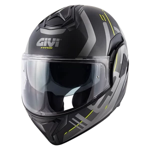 Givi X30 Pulsar bukósisak - fekete/titán/sárga - XS