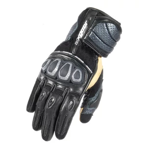Sixgear Spydair motoros kesztyű - fekete-szürke - 3XL