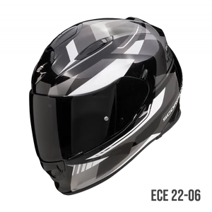 Scorpion Exo-491 Abilis bukósisak - fekete/ezüst/fehér - XS