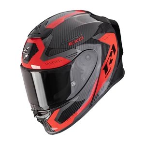 Scorpion EXO-R1 Evo Carbon Air Propel bukósisak - fekete/piros - XS