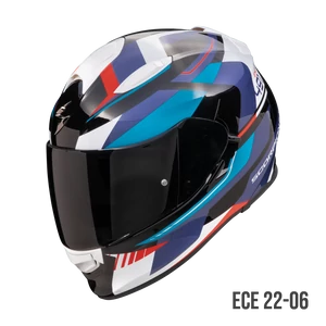 Scorpion Exo-491 Abilis bukósisak - fekete/kék/piros - M