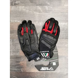 Mugen Race G-MNR-2067 Hai-Ko motoros kesztyű - fekete-piros - S