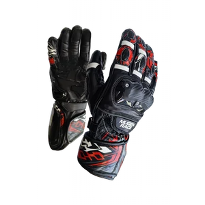 Mugenrace G-MNR-2483 Moone kesztyű - fekete/piros - 2XL