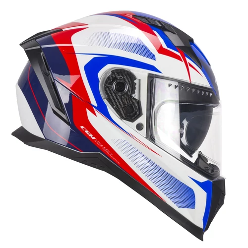 CGM 311G BLAST SPORT bukósisak - kék/fehér/piros - L