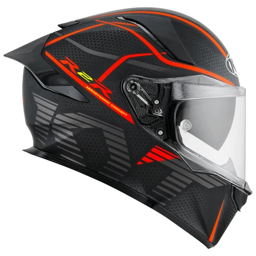 Bukósisak KYT R2R Concept Matt Fekete/Piros