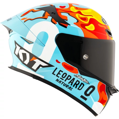 Bukósisak KYT TT-Revo Leopard Aragon Replica - több méretben