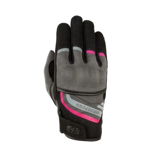 Oxford Dakar 1.0 női kesztyű - fekete/rózsaszín - több méretben