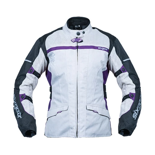 Sixgear Luna női motoros textilkabát - lila - M