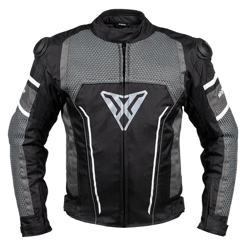 Sixgear Radical textilkabát - fekete-szürke - L