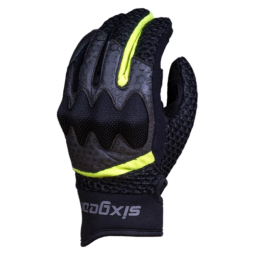 Sixgear Legend kesztyű - fekete/szürke/uv - XS