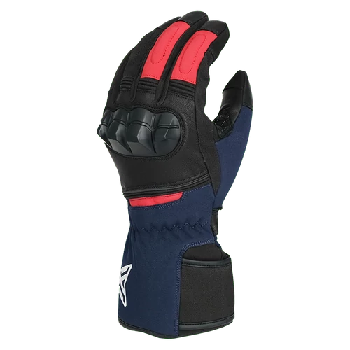 Sixgear Tundra kesztyű - fekete/kék/piros - XS