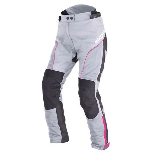 Sixgear Luna női motoros textilnadrág - szürke - XS