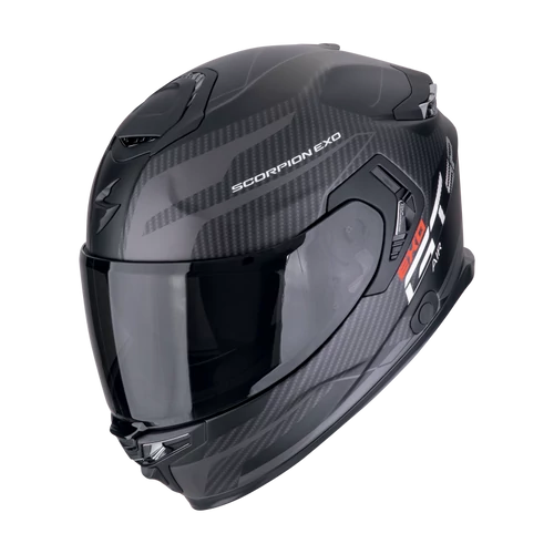 Scorpion bukósisak EXO-GT SP Air Flex - matt black-silver - L
