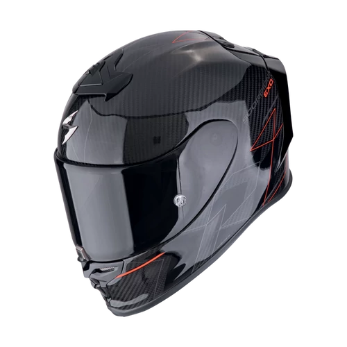 Scorpion EXO-R1 Evo Carbon Air Cynergy bukósisak - fekete/piros - XS