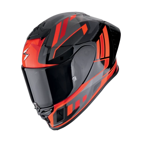 Scorpion EXO-R1 Evo Air II Vital bukósisak - fekete/ezüst/piros - XS