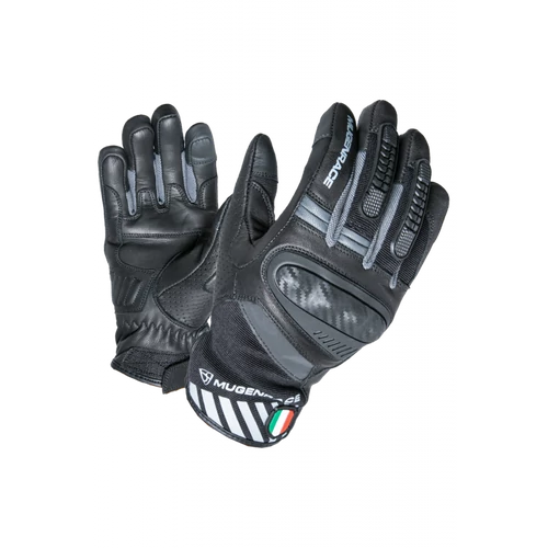 Mugenrace G-MNR-2067 Hai-Ko kesztyű - fekete/szürke - M
