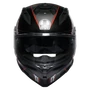 Kép 2/7 - AGV K7 Kyber bukósisak - fekete/piros - XS