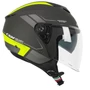 Kép 1/2 - Bukósisak CGM 126G IPER MATT FEKETE/FLUO