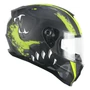 Kép 1/2 - Bukósisak CGM 320T NEUTRON PANTHER Matt Fekete/Fluo