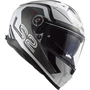 Kép 2/4 - LS2 FF811 VECTOR II METRIC WHITE TITAN SILVER-06 - L