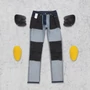 Kép 10/10 - Oxford Armourlite AA Straight motoros farmer - fekete - 34/32