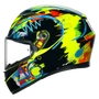 Kép 4/7 - AGV K3 ROSSI Winter Test 2019 - kék-fekete-sárga - M