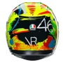 Kép 5/7 - AGV K3 ROSSI Winter Test 2019 - kék-fekete-sárga - M
