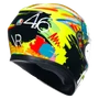 Kép 6/7 - AGV K3 ROSSI Winter Test 2019 - kék-fekete-sárga - M