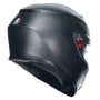 Kép 2/6 - AGV K3 bukósisak - fekete - XS