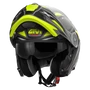 Kép 2/3 - Givi X27 Sector bukósisak - titán-fekete-sárga - XS