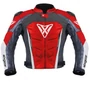 Kép 3/6 - Sixgear Phoenix bőrkabát - fekete-fehér - S