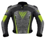 Kép 5/6 - Sixgear Phoenix bőrkabát - fekete-fehér - S