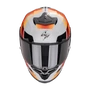 Kép 2/3 - Scorpion EXO-R1 Evo Air II Adrenaline bukósisak - szürke/piros/narancssárga - XS